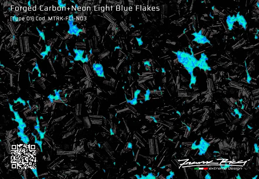 Sample Neon Light Blue MTRK-FC1-N03